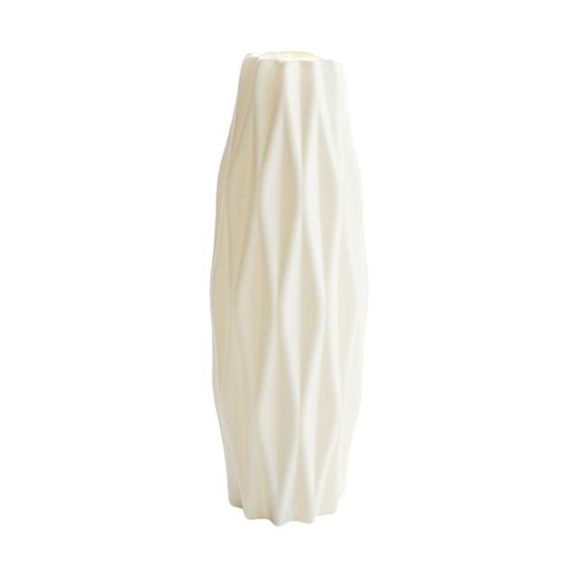 8 Inch Contemporary Ceramic Cone Shape Table Vase Modern Pastel Colored Flower  Holder gold, 1 unit - Fry's Food Stores