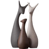 Nordic Table Ceramic Contrast Figures