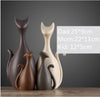 Nordic Table Ceramic Contrast Figures